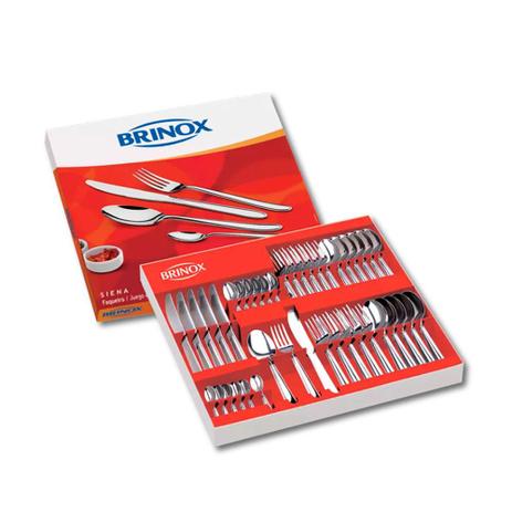 Faqueiro 42 Peças Siena Inox - Brinox é boa?
