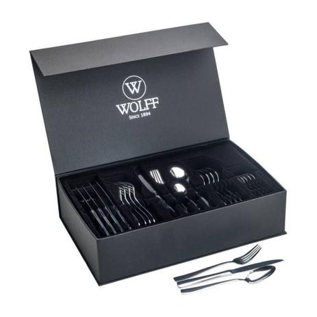 Faqueiro 48 Pcs De Aco Wolff Inox Pisa Caixa De Papelao é boa?