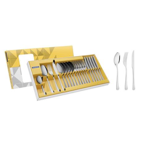 Faqueiro Aco Inox 24 Pcs Havana 66945840 Tramontina Menor preço em Faqueiro Aco Inox 24 Pcs Havana 66945840 Tramontina