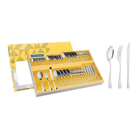 Faqueiro Aco Inox 42 Pcs 66945770 Tramontina Menor preço em Faqueiro Aco Inox 42 Pcs 66945770 Tramontina