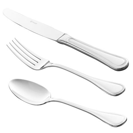 Faqueiro Avalon de Aço Inox sem Estojo 130pcs Wolff Menor preço em Faqueiro Avalon de Aço Inox sem Estojo 130pcs Wolff