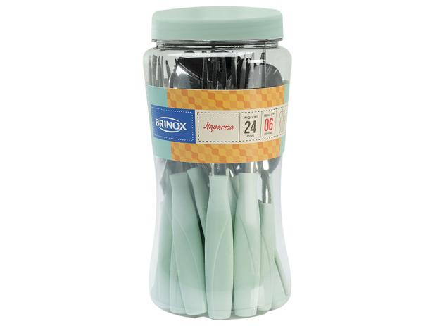 Faqueiro Brinox Itaparica 6000/792 - 24 Peças Menor preço em Faqueiro Brinox Itaparica 6000/792 - 24 Peças