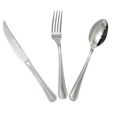 Faqueiro ChefLine Talheres De Mesa Aço Inox quadrado 36 Peças - Decore fácil shop é boa?