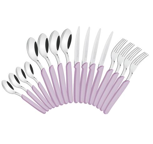 Menor preço em Faqueiro com 16 Peças Carmel Tramontina - Lilás
