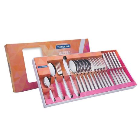 Faqueiro de Aço Inox 24Peças Laguna - Tramontina é ruim? Faqueiro de Aço Inox 24Peças Laguna - Tramontina é boa?