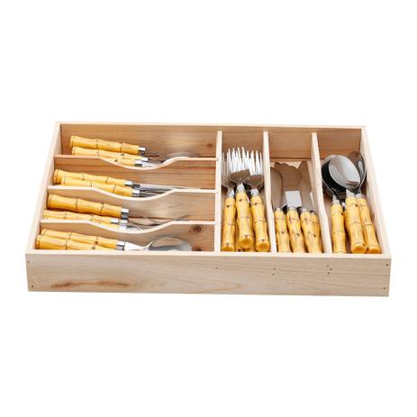 Faqueiro De Aco Inox Bon Gourmet 42 Pcs Com Cabo De Plastico Bamboo - Bom Gourmet é boa?