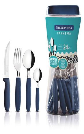 Faqueiro em Aço Inox Tramontina Ipanema 24 Peças Azul 23399/191 é boa?