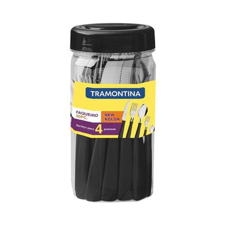 Faqueiro Inox 20 Peças New Kolor Tramontina é boa?