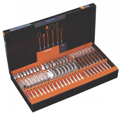 Faqueiro Inox 48 Peças Continental Tramontina 66965140 Menor preço em Faqueiro Inox 48 Peças Continental Tramontina 66965140