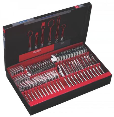 Faqueiro Inox 72 Peças Churrasco Pacific Tramontina 66962154 é boa?
