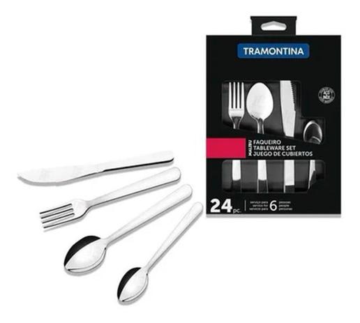 Faqueiro malibu aco inox 24 pecas tramontina 23798046 é boa?