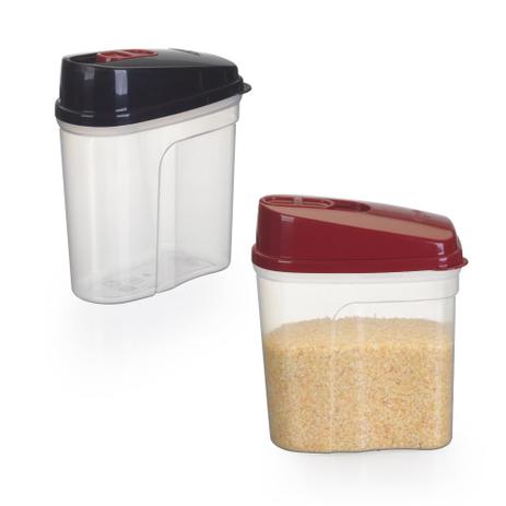 Farinheiro E Açucareiro Multiuso Plástico 7,9x12,9x15,7Cm - Nitron Menor preço em Farinheiro E Açucareiro Multiuso Plástico 7,9x12,9x15,7Cm - Nitron