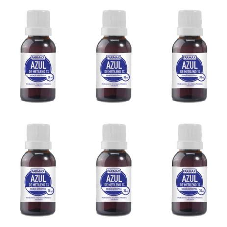 Farmax Azul De Metileno 30ml (Kit C/06) Menor preço em Farmax Azul De Metileno 30ml (Kit C/06)
