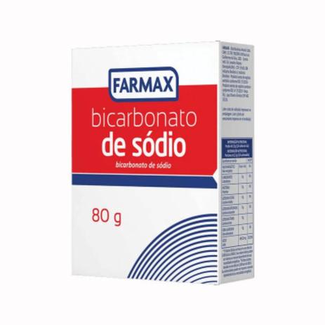 Farmax Bicarbonato De Sódio Caixa 80g Menor preço em Farmax Bicarbonato De Sódio Caixa 80g
