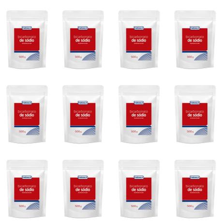 Farmax Bicarbonato De Sódio Sachê 500g (Kit C/12) Menor preço em Farmax Bicarbonato De Sódio Sachê 500g (Kit C/12)