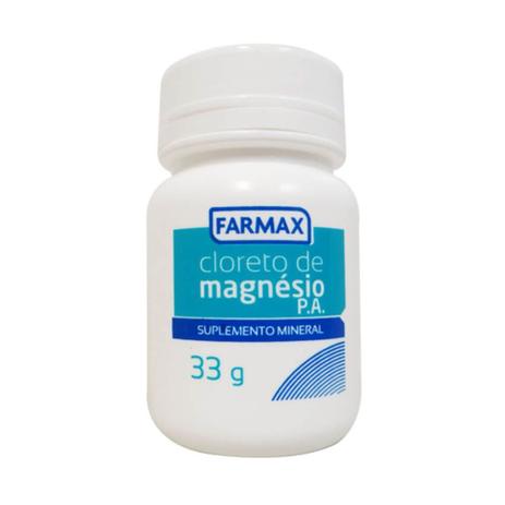 Farmax Cloreto De Magnésio P. A. 33g Menor preço em Farmax Cloreto De Magnésio P. A. 33g