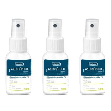 Farmax Clorexidina 1 Antisséptico 30ml (Kit C/03) é boa?