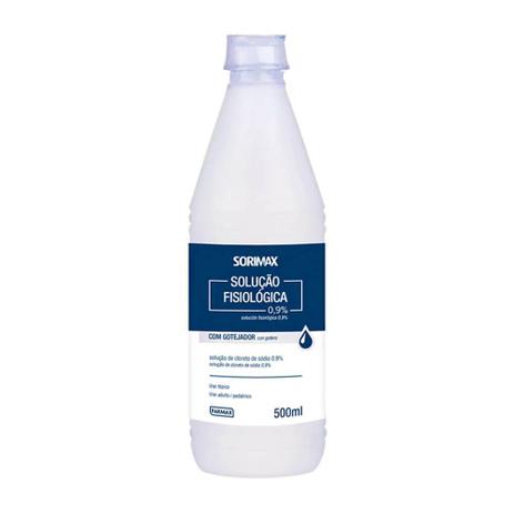 Farmax Soro Fisiológico 500ml Menor preço em Farmax Soro Fisiológico 500ml