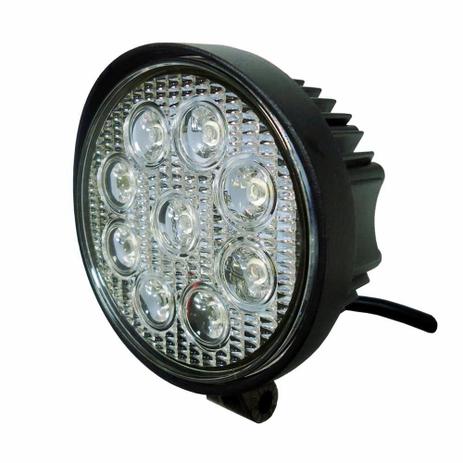 Farol Auxiliar de Trabalho para Máquinas Agrícolas - 27W - DNI 4161 Menor preço em Farol Auxiliar de Trabalho para Máquinas Agrícolas - 27W - DNI 4161