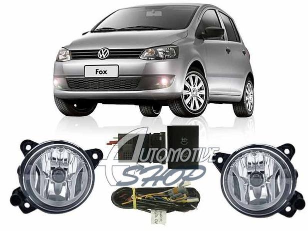 Farol Auxiliar/ Milha VW Novo Fox 10/13 - Kit Completo - Automotive shop Menor preço em Farol Auxiliar/ Milha VW Novo Fox 10/13 - Kit Completo - Automotive shop