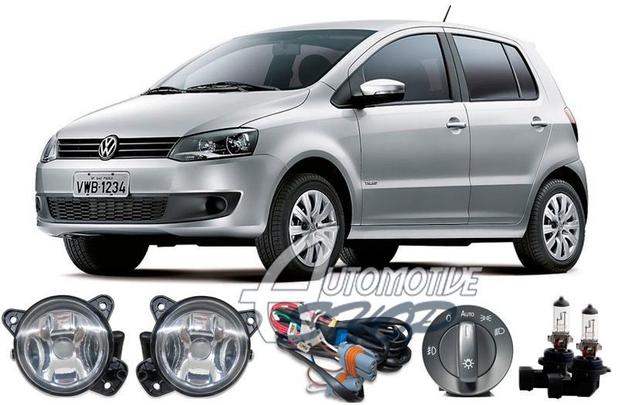 Farol Auxiliar/ Milha VW Novo Fox 14 - Kit Completo - Automotive shop Menor preço em Farol Auxiliar/ Milha VW Novo Fox 14 - Kit Completo - Automotive shop