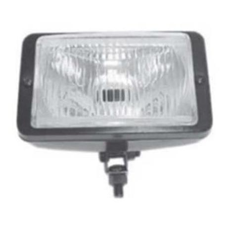 Farol auxiliar retangular sem grade com manejo carcaça ferro universal - Fortluz Menor preço em Farol auxiliar retangular sem grade com manejo carcaça ferro universal - Fortluz