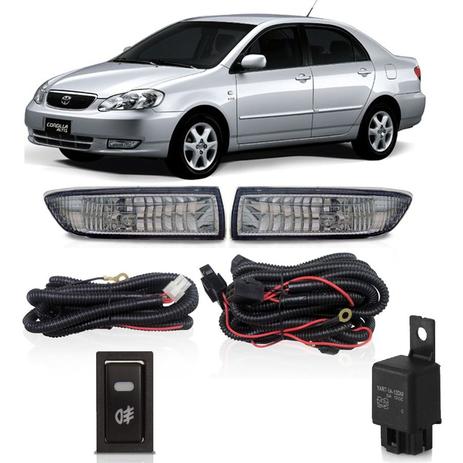 Farol Auxiliar Toyota COROLLA 2003/2004 S/ Moldura BT ORIG IMPORTADO SUNS - Suns farois Menor preço em Farol Auxiliar Toyota COROLLA 2003/2004 S/ Moldura BT ORIG IMPORTADO SUNS - Suns farois
