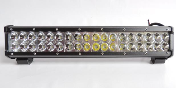 Farol Barra 36 LEDs 439mm Tipo Spot Light 44 cm - Central offroad Menor preço em Farol Barra 36 LEDs 439mm Tipo Spot Light 44 cm - Central offroad