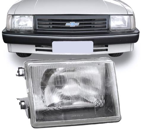 Farol Chevette Marajo Chevy 83 84 85 86 87 88 89 90 91 92 93 Lente Vidro Lado Passageiro - Rcd Menor preço em Farol Chevette Marajo Chevy 83 84 85 86 87 88 89 90 91 92 93 Lente Vidro Lado Passageiro - Rcd