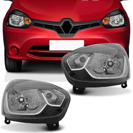 Farol Clio Renault 2013 2014 2015 2016 Máscara Negra Foco Simples - Prime Menor preço em Farol Clio Renault 2013 2014 2015 2016 Máscara Negra Foco Simples - Prime