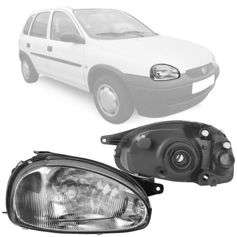 Farol Corsa Hatch Pickup Sedan Wagon 1994 1995 1996 1997 1998 1999 Original (Arteb) Direito Menor preço em Farol Corsa Hatch Pickup Sedan Wagon 1994 1995 1996 1997 1998 1999 Original (Arteb) Direito