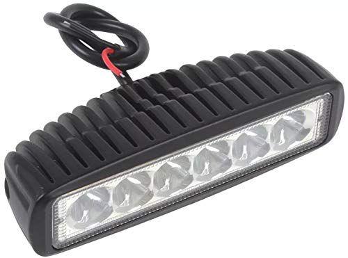 Farol De Milha Auxiliar 6 Leds 18w Off Road Moto Carro Caminhão - Playshop eletrônicos Menor preço em Farol De Milha Auxiliar 6 Leds 18w Off Road Moto Carro Caminhão - Playshop eletrônicos