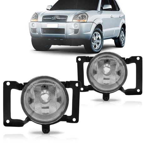 Farol de Milha Auxiliar Hyundai Tuson 2005 A 2008 - Sp acessórios Menor preço em Farol de Milha Auxiliar Hyundai Tuson 2005 A 2008 - Sp acessórios