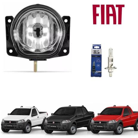 Farol de Milha Auxiliar Neblina Fiat Strada 2009 a 2015 Un - Mtc Menor preço em Farol de Milha Auxiliar Neblina Fiat Strada 2009 a 2015 Un - Mtc