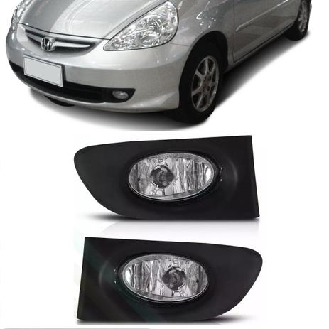 Farol de milha honda fit 2004 2005 2006 04 05 06 - Rr viva Menor preço em Farol de milha honda fit 2004 2005 2006 04 05 06 - Rr viva