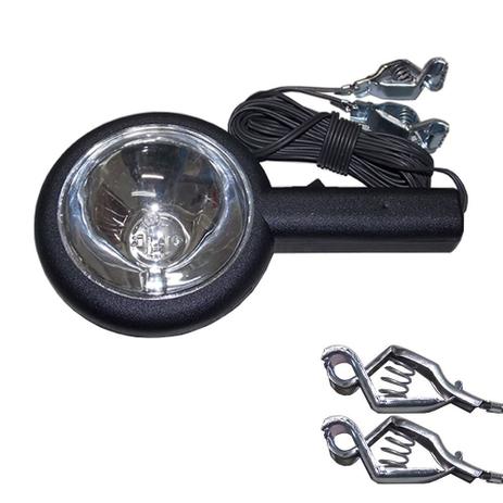 Farol De Milha Lente Vidro Manejo Socorro Pesca Caça 12v - Fortluz Menor preço em Farol De Milha Lente Vidro Manejo Socorro Pesca Caça 12v - Fortluz