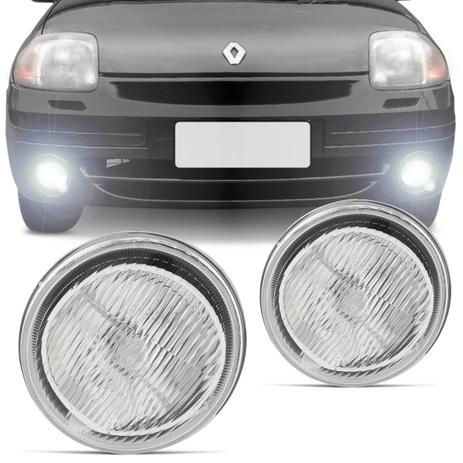 Farol de Milha Renault Clio 2000 2001 2002 Auxiliar Neblina - Prime Menor preço em Farol de Milha Renault Clio 2000 2001 2002 Auxiliar Neblina - Prime