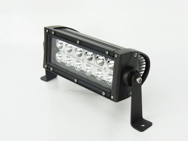 Farol de Milha Tipo Barra com 12 LEDs 36W 180mm Jeep Troller Offroad 4x4 12v / 24v - Orion Menor preço em Farol de Milha Tipo Barra com 12 LEDs 36W 180mm Jeep Troller Offroad 4x4 12v / 24v - Orion