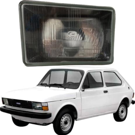 Farol Dianteiro Esquerdo Fiat 147 Europa 1980 1981 1982 - Lente de Vidro - ORGUS Menor preço em Farol Dianteiro Esquerdo Fiat 147 Europa 1980 1981 1982 - Lente de Vidro - ORGUS