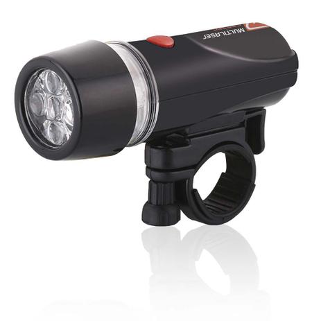 Farol Dianteiro para Bike com Suporte Resistente à Água Pilhas AAA Preto Atrio - BI004 Menor preço em Farol Dianteiro para Bike com Suporte Resistente à Água Pilhas AAA Preto Atrio - BI004