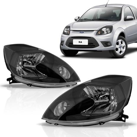 Farol Ford Ka 2008 A 2014 Sport Fumê BR - Sp acessórios Menor preço em Farol Ford Ka 2008 A 2014 Sport Fumê BR - Sp acessórios