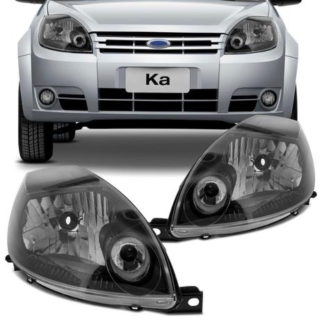 Menor preço em Farol ford ka mascara negra 2009 2010 2011 12 13 esquerdo