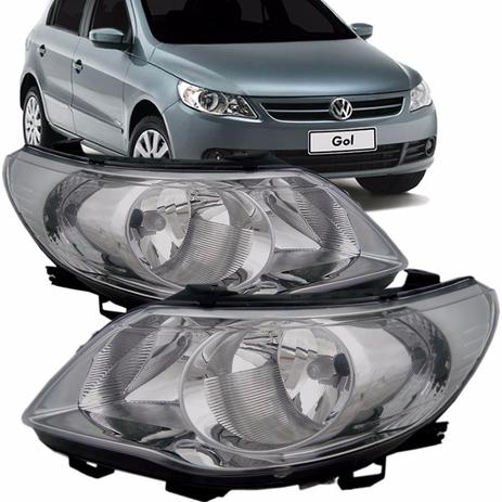 Farol Gol G5 Saveiro Voyage Foco Duplo Cinza Fume Claro - Depo Menor preço em Farol Gol G5 Saveiro Voyage Foco Duplo Cinza Fume Claro - Depo