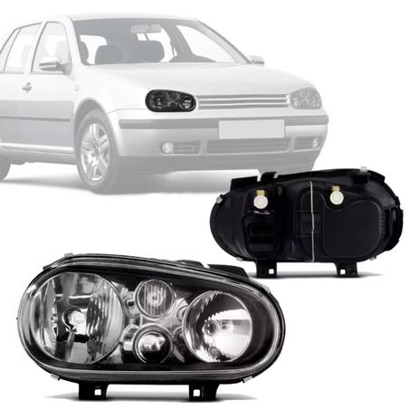 Farol Golf Sapão 1999 2000 2001 2002 2003 2004 Foco Duplo Mascara Negra Original (Arteb) Direito Menor preço em Farol Golf Sapão 1999 2000 2001 2002 2003 2004 Foco Duplo Mascara Negra Original (Arteb) Direito