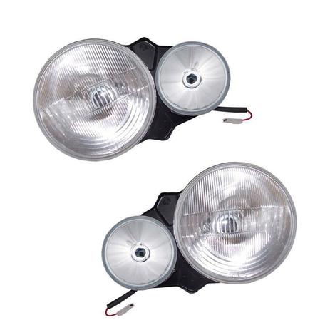 Farol L200 99 00 01 02 03 04 Duplo Mitsubishi Quadrada Menor preço em Farol L200 99 00 01 02 03 04 Duplo Mitsubishi Quadrada