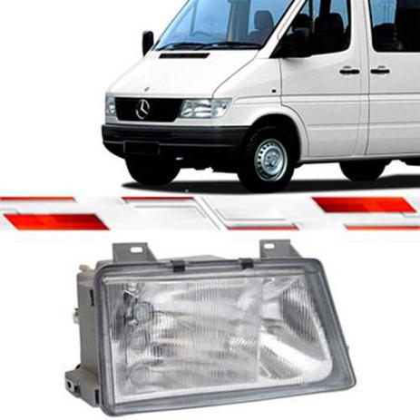 FAROL LD MERCEDES BENZ SPRINTER 1995 Até 2002 COM AUXILIAR DE NEBLINA - Orgus Menor preço em FAROL LD MERCEDES BENZ SPRINTER 1995 Até 2002 COM AUXILIAR DE NEBLINA - Orgus