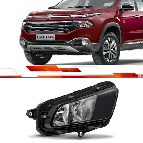 Farol ld toro 2016 em diante foco duplo h7/h7 lente acrílica lisa - Zeene Menor preço em Farol ld toro 2016 em diante foco duplo h7/h7 lente acrílica lisa - Zeene