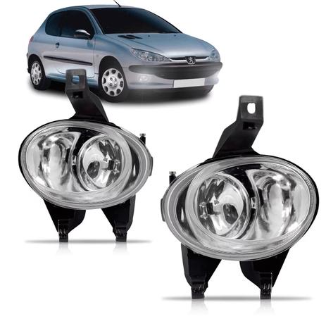 Farol Milha Auxiliar Peugeot 206 Bocão 2004 A 2010 - Sp acessórios Menor preço em Farol Milha Auxiliar Peugeot 206 Bocão 2004 A 2010 - Sp acessórios