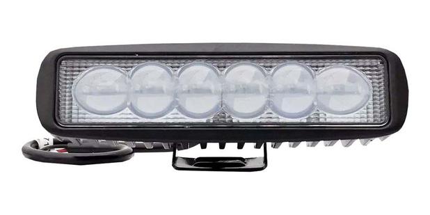 Farol Milha Auxiliar Retangular 6 Leds Unidade - Serjão parts Menor preço em Farol Milha Auxiliar Retangular 6 Leds Unidade - Serjão parts