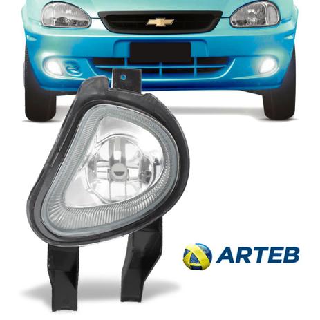 Farol Millha Corsa Wind Hatch Sedan 00 a 02 Classic 00 a 10 Auxiliar Lado Esquerdo Original Arteb Menor preço em Farol Millha Corsa Wind Hatch Sedan 00 a 02 Classic 00 a 10 Auxiliar Lado Esquerdo Original Arteb